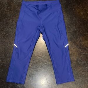 Xersion Women's Leggings in Bold Blue capri